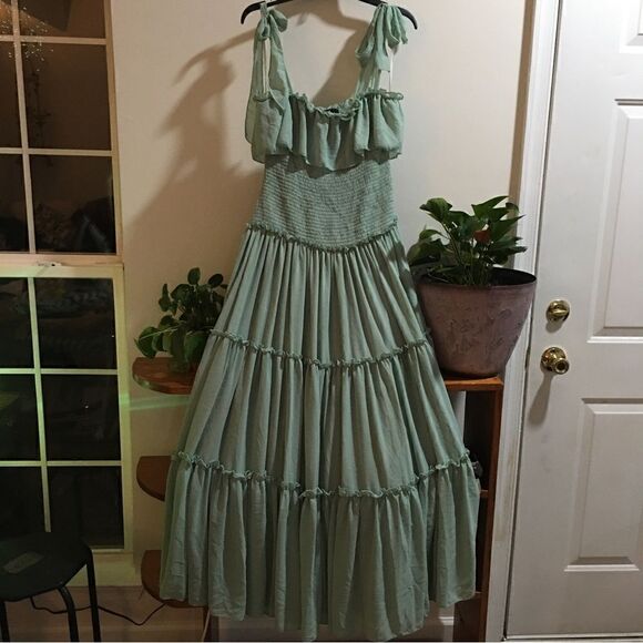 LULUS LIKE A FAIRY TALE FLARE OUT MAXI - Picture 3 of 8